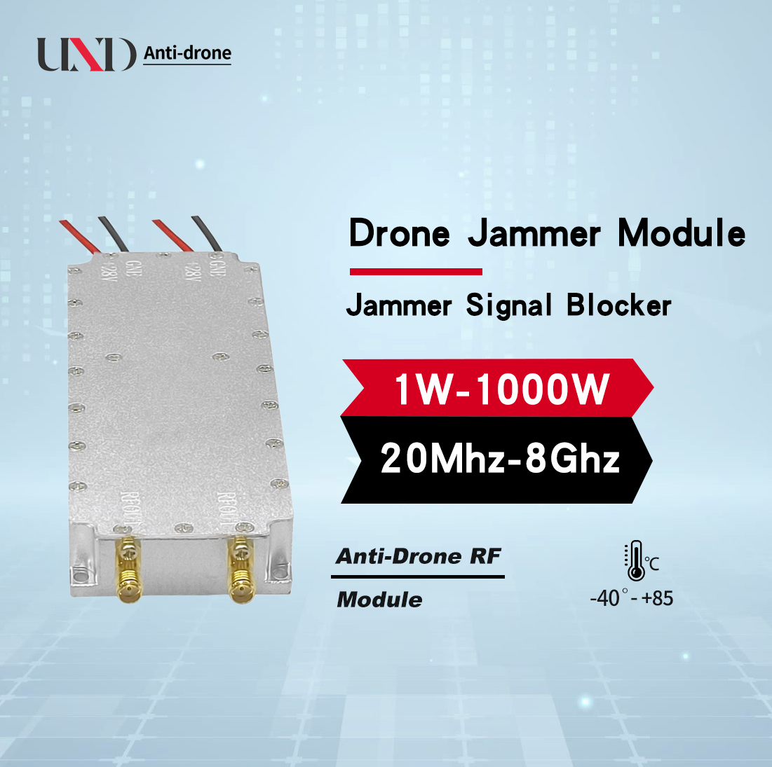 UND U-RF Power Amplifier RF Amplifier Interference Module 20Mhz~20Ghz ...