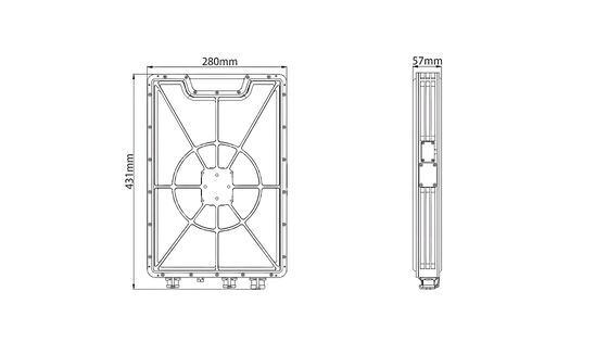 MIMO Technology Ground Surveillance Radar Phased Array Border Security Radar