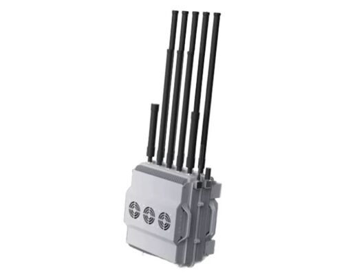 3 In 1 Drone Jamming Device Omnidirectional Signal Jammer Detector 220V
