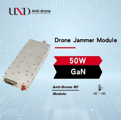 Customized 2100-2800Mhz GaN 50W Anti-UAV FPV Wireless RF Module Defense System Amplifier Protect Safety Power DC 24-32V