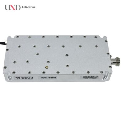 Wireless Wideband Power Amplifier 80W Drone Signal Amplifiers 700Mhz - 6000Mhz
