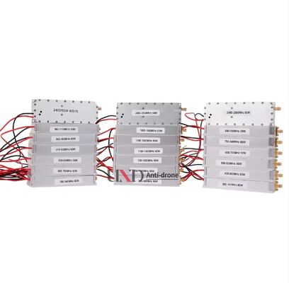 200W Anti Drone Module 2.4G GAN Module Durable For Drone Defense Security And Protection