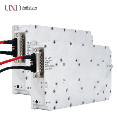 High Power 100W GaN Module 400-700MHz Digital LoRa 60kbps Data Rate Anti-Drone RF Power Amplifier for Security UAV Drone