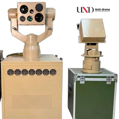 Civilian Equipment for Against-UAV Low Altitude Airspace Protection Portable Anti-Drone System 5KM Radar 3KM Wireless Detection