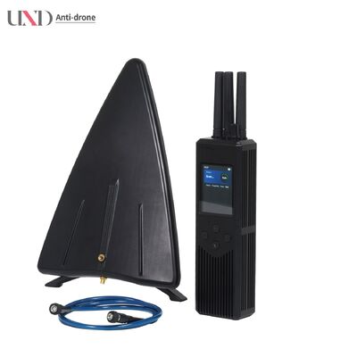 Portable Mobile Drone Detection Device Early Warning 2-3km Direction Finding 2.4G 5.8G UAV Security Protection IP65 6h Working