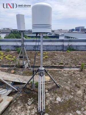 TDOA+AOA Full Band 100MHz-6GHz Drone Detection System 2-5km Range 3-5s Refresh Omni Security Protection Positioning Direction