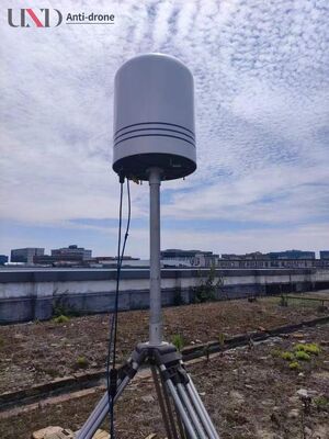 TDOA+AOA Full Band 100MHz-6GHz Drone Detection System 2-5km Range 3-5s Refresh Omni Security Protection Positioning Direction
