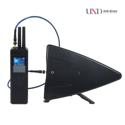 Wearable 2.4G 5.8G IP65 Drone Detector Alarm System Direction Finding Antenna Body-Worn C-UAS UAV Handheld Security Device 2-3km