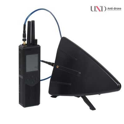 Wearable 2.4G 5.8G IP65 Drone Detector Alarm System Direction Finding Antenna Body-Worn C-UAS UAV Handheld Security Device 2-3km