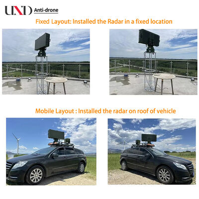 Low Altitude S Band Radar Phased Array UAV Radar Systems With 10.2km Range