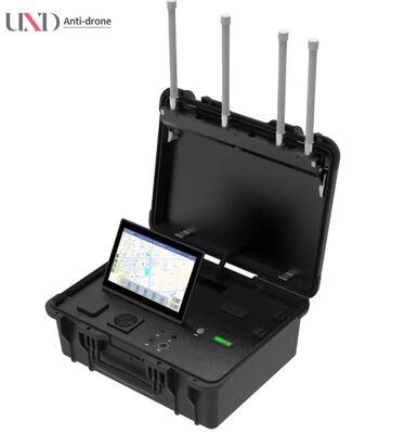 Drone Detector 10KM FPV Monitoring Multi-Frequency Drone Defense System Remote Control Water Resistant Positioning DJI