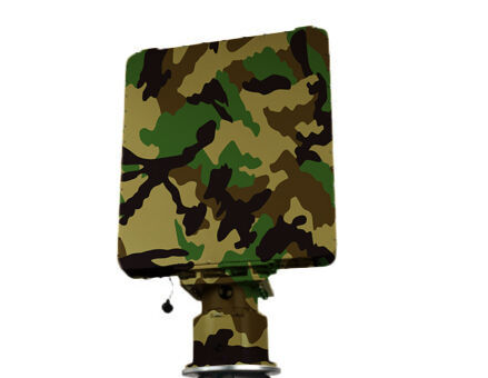 Drone Detection Radar with 10 km Detection Range 360° Azimuth Coverage and X-Band Frequency for UAV Tracking