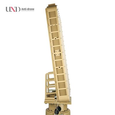 UND 10 km Detection Range Low-altitude Drone Radar with 360° Scanning and Durable Design for Air Surveillance