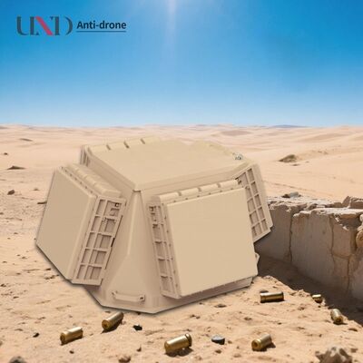 3km Phased Array Radar X Band Anti Drone Radar With 360 Degree Azimuth Coverage