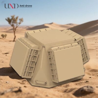 3km Phased Array Radar X Band Anti Drone Radar With 360 Degree Azimuth Coverage