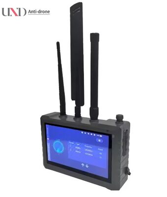 1.5KM 70MHz-6.2GHz Auto Scanning Portable Drone Detector with FPV Screen Capture and Anti-Drone Application