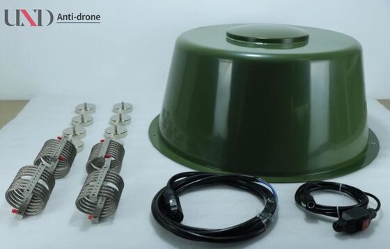 UND Anti-Drone Detection High Power 700-1200W Omni 6-12dBi Gain 20-6500MHz Vehicle-Mounted FPV UAV Defense Durable Security