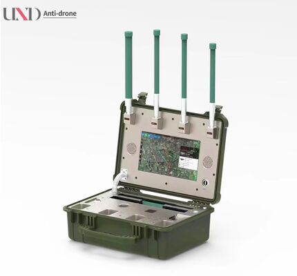 0~5km Detection Range Anti-Drone FPV Drone Signal Detector Supports 900MHz/1.4GHz/2.4GHz/5.2GHz/5.8GHz >30 Drones Simultaneous