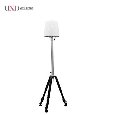 300-6200MHz Fixed Durable Signal Drone Detector High Sensitivity FPV 800-1500m Range 24 Hours Operation Safety Protection UAV