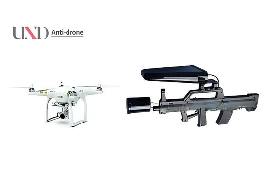 15W Anti Drone Gun 2.4G 5.8G Drone GPS Jammer For Government Use