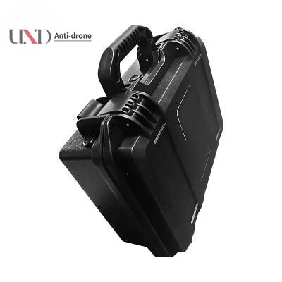 1.5km Range 60W Power Built-in Antenna Drone Signal Jammer UAV Jammer with Suitcase Design