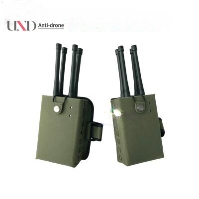 300m Distance Drone Jammer 4 Antenna Portable Signal Blocker 28W For GPS WiFi Blocking