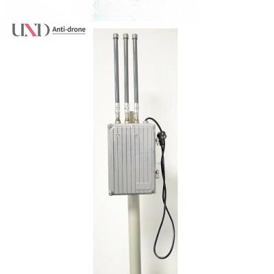 500m Range Drone Jammer Waterproof Anti Drone Jamming System 25W