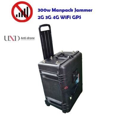 200W Wifi Drone Jammer 8 Channel Prison Signal Jammer With 700m Range