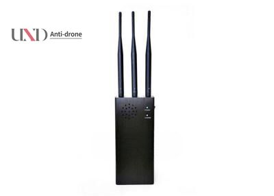 10W Portable Mobile Signal Jammer High Power Car Signal Jammer With 3 Bands Frequency