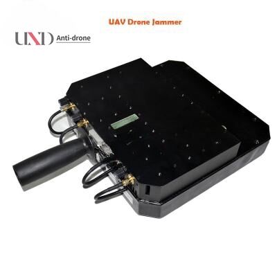 110V - 240V Handheld Signal Jammer 40W Portable UAV Jammer With 1200m Jamming Range