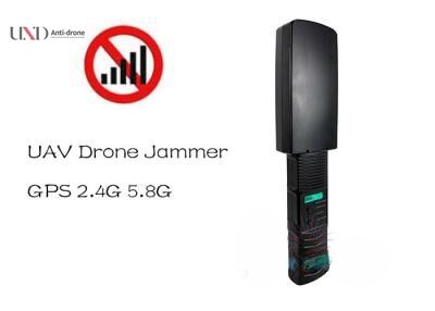 Light Weight 1.5kg Handheld Drone Signal Jammer with 500m Range and 2.4G 5.8G GPS Block
