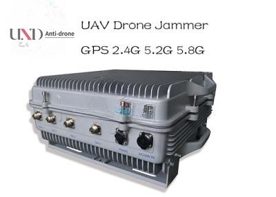 1.5km Long Distance 385W High Power IP64 Waterproof Drone Signal Jammer UAV Jammer for Outdoor Projects