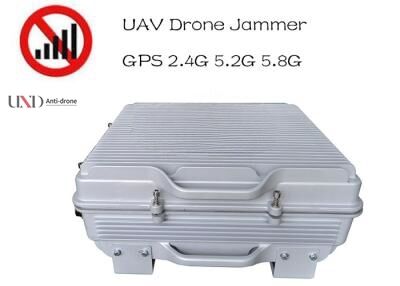 1.5km Long Distance 385W High Power IP64 Waterproof Drone Signal Jammer UAV Jammer for Outdoor Projects