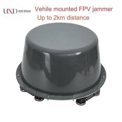 400W Power 8 Bands UAV Jammer with 2km Range for Vehicle-Mounted Drone Defense