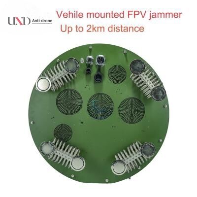 400W Power 8 Bands UAV Jammer with 2km Range for Vehicle-Mounted Drone Defense