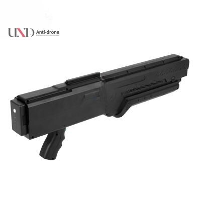 Multi Band 1200m Handheld Signal Jammer Anti UAV Gun Drone High Power 125w