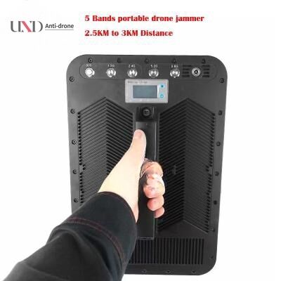2500 Meters Range 5 Bands 135W Power Directional Shield Drone Signal Jammer UAV Blocker