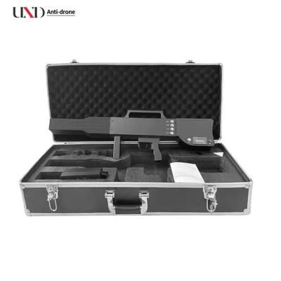 Portable Lightweight 1.5KM Range Drone Gun Jammer Anti UAV System with 2.4G 5.8G Frequency
