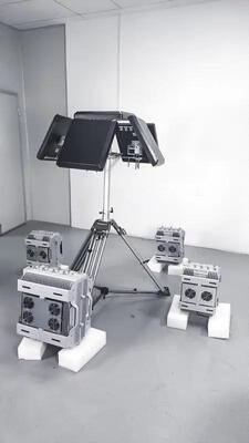 Outdoor Stationary  High Power Drone Jammer with 2000m Range and Multi-Directional Anti Drone Defense 300W