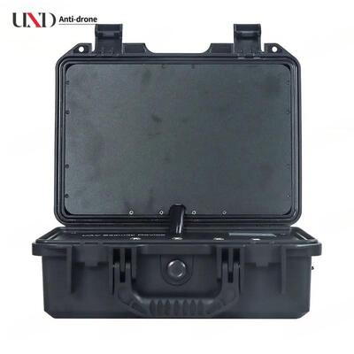High Power Portable Drone Jammer Anti Drone Device with 1KM Range and 3 Bands (1.5G 2.4G 5.8G)