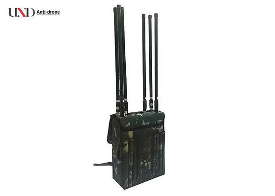 High Power 120W Manpack Drone Jammer with 800 MHz - 2700 MHz Frequency Blocking for Tactical Use