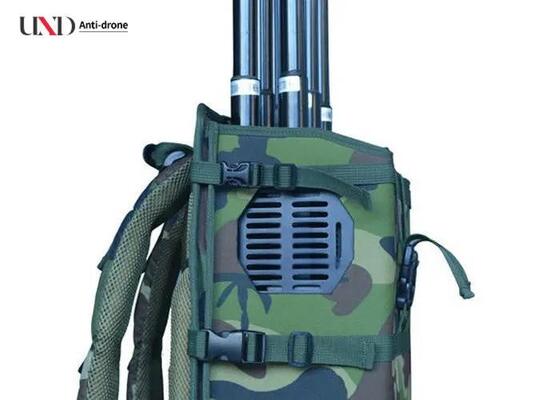 Military Quality Manpack Jammer with 90W Output Power and 6 Bands Jamming for VIP Protection