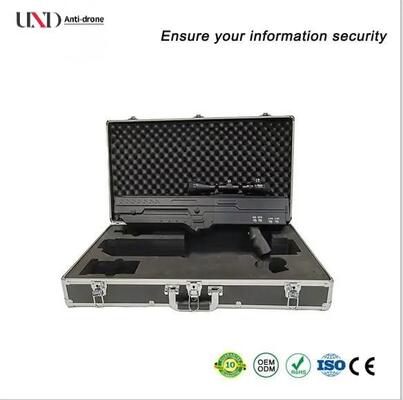 Portable Drone Jammer UAV Blocker with 240W Power 900MHz and 2.4G 5.8G GPS Frequency Blocking