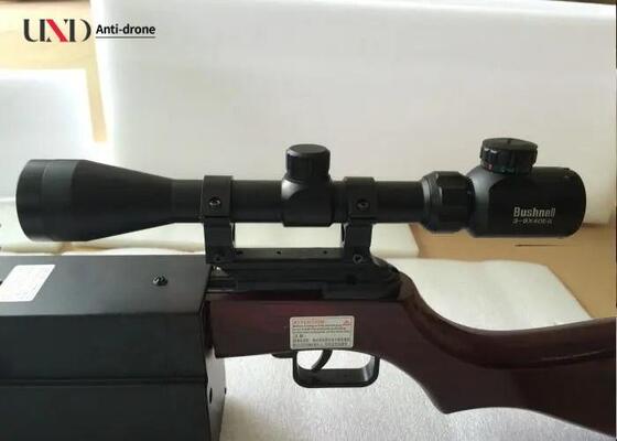 Portable Gun Design Drone Jammer with 800-1000m Jamming Range and VCO Technology for Security
