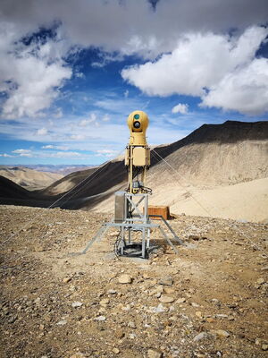 C Band (5.5-5.8GHz) Ground Surveillance Radar with 360° Surveillance and 5km Vehicle Detection