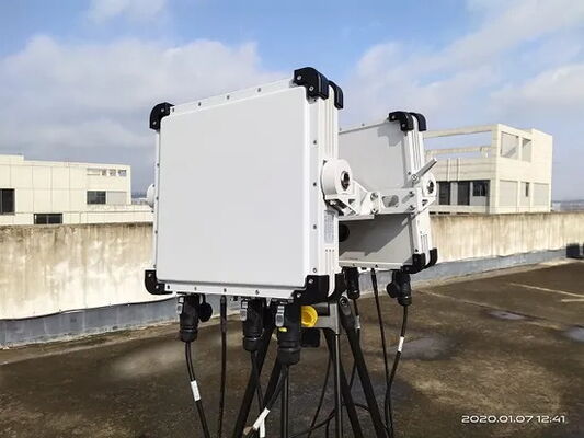 C Band Pulse Doppler Technology Ground Surveillance Radar with 1.5km Pedestrian Detection and All-Weather Adaptability for Perimeter Security