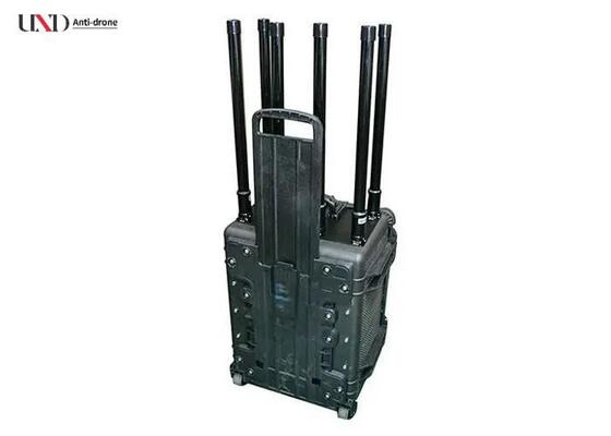 360 Degrees 330W Power 1000m Range Drone Jammer UAV Signal Blocker for Wireless Networks
