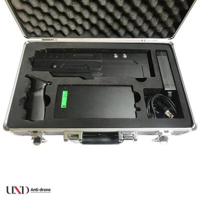 Portable Drone Jammer with 600-800m Range and 2.4G 5.8G GPS Block for UAV Signal Blocker