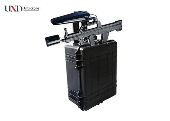 Portable Manpack Drone Jammer with 3KM Jamming Distance and Digital Gaussian White Noise Technology