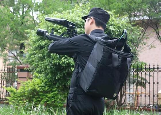 Portable Manpack Drone Jammer with 3KM Jamming Distance and Digital Gaussian White Noise Technology
